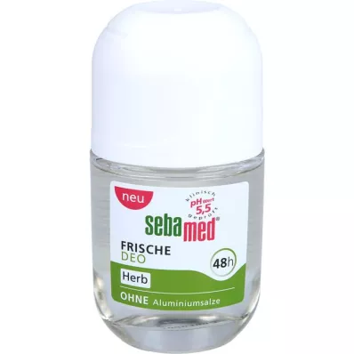 SEBAMED Desodorizante fresco com ervas, Roll-on, 50 ml