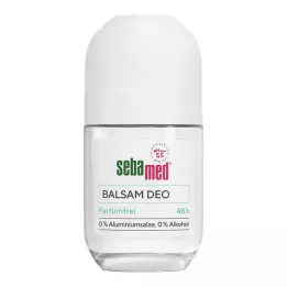 SEBAMED Desodorizante roll-on sem perfume Balsam, 50 ml