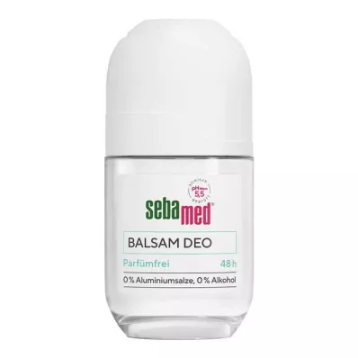 SEBAMED Desodorizante roll-on sem perfume Balsam, 50 ml