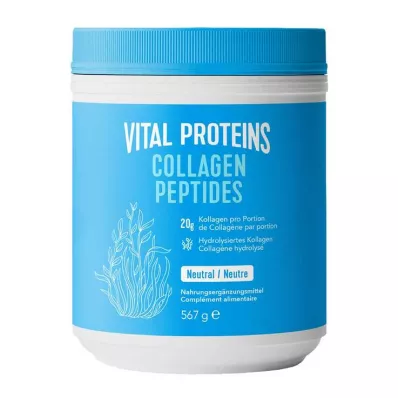 VITAL PROTEINS Peptídeos de colagénio em pó neutro, 567 g VITAL PROTEINS Peptídeos de colagénio em pó neutro, 567 g