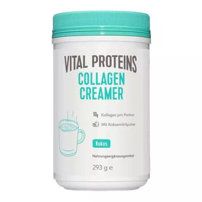 VITAL PROTEINS Creme de colagénio em pó de coco, 293 g VITAL PROTEINS Creme de colagénio em pó de coco, 293 g