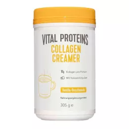 VITAL PROTEINS Creme de colagénio com sabor a baunilha Plv, 305 g