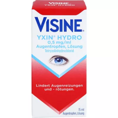 VISINE Yxin Hydro 0,5 mg/ml colírio, 15 ml