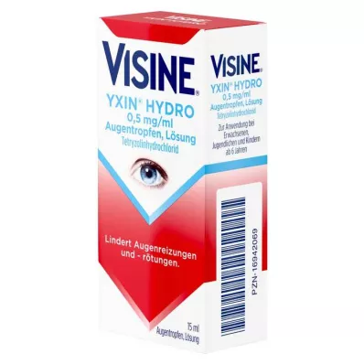Visine® Yxin® Hydro 0,5 mg/ml colírio, 15 ml Visine® Yxin® Hydro 0,5 mg/ml colírio, 15 ml