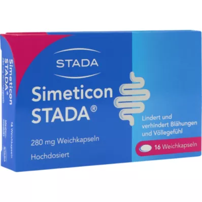SIMETICON STADA Cápsulas moles de 280 mg, 16 unid