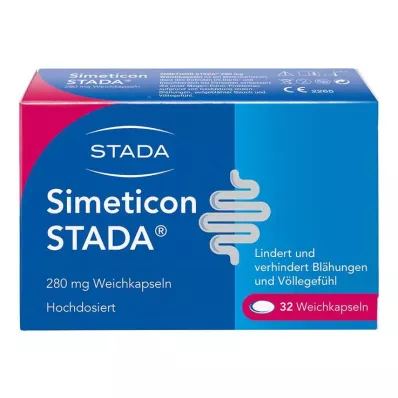 Simeticon STADA® 280 mg cápsulas moles, 32 unidades Simeticon STADA® 280 mg cápsulas moles, 32 unidades