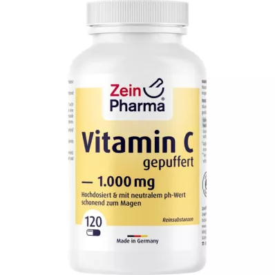 VITAMIN C KAPSELN 1000 mg tamponados, 120 unid