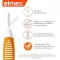 ELMEX Escovas interdentais ISO tamanho 1 0,45 mm cor de laranja, 8 unid