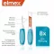 ELMEX Escovas interdentais ISO tamanho 3 0,6 mm azul, 8 unid