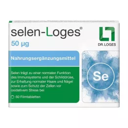 SELEN-LOGES Comprimidos revestidos por película de 50 µg, 60 unidades