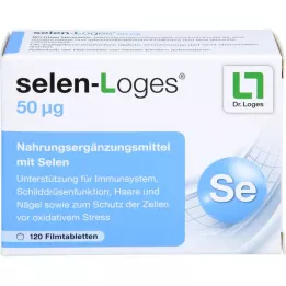 SELEN-LOGES Comprimidos revestidos por película de 50 µg, 120 unidades