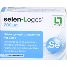 SELEN-LOGES Comprimidos revestidos por película de 200 µg, 120 unidades