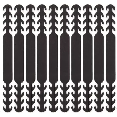 MASKENHALTER Gancho de orelha, 10 pcs