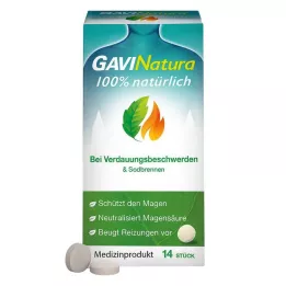 Pastilhas GAVINatura para indigestão & azia, 14 unidades