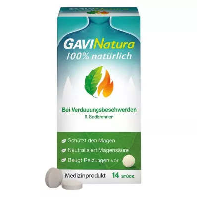 Pastilhas GAVINatura para indigestão & azia, 14 unidades Pastilhas GAVINatura para indigestão & azia, 14 unidades