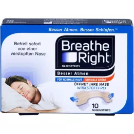 BESSER Pensos nasais Atmen Breathe Right bege normal, 10 unidades