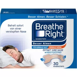BESSER Pensos nasais Atmen Breathe Right bege normal, 30 unidades