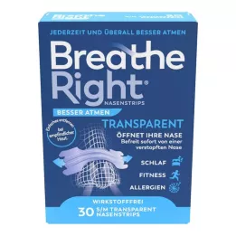BESSER Pensos nasais Atmen Breathe Right normal transp., 30 unid