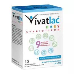 VIVATLAC BABY SYNBIOTIKUM Saco, 10 unidades