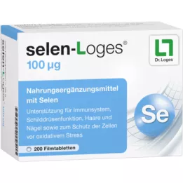 SELEN-LOGES Comprimidos revestidos por película de 100 μg, 200 unidades