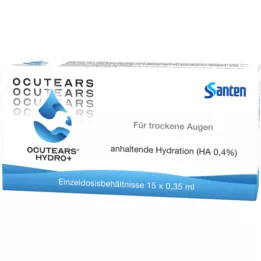 OCUTEARS Hydro+ colírio pipetas de dose única, 15X0,35 ml