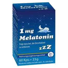 MELATONIN Cápsulas de 1 mg, 60 unid