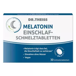 DR.THEISS Comprimidos de fusão de melatonina para adormecer, 30 unidades