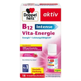 DOPPELHERZ Frasco de bebida B12 Intense Vita-Energie, 18 unidades