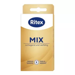 RITEX Preservativos mistos, 8 unidades