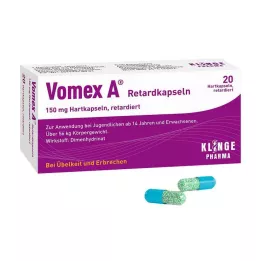 VOMEX Cápsulas de A Retard, 20 unidades