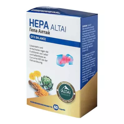 Cápsulas Hepa Altai, 60 unidades Cápsulas Hepa Altai, 60 unidades