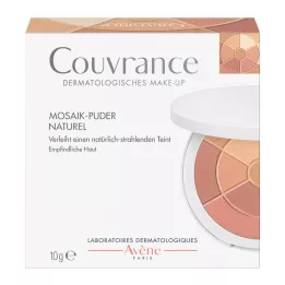 AVENE Pó de mosaico Couvrance natural com esponja, 10 g