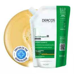 VICHY DERCOS Champô anti-caspa couro cabeludo seco NF, 500 ml