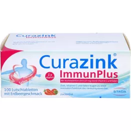 CURAZINK Pastilhas ImmunPlus, 100 unidades