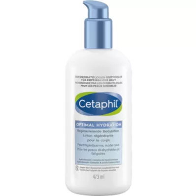 CETAPHIL Loção corporal de hidratação óptima, 473 ml