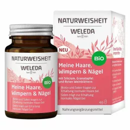 WELEDA Natural Wisdom My Hair Pestanas&amp;Unhas Kps, 46 unid