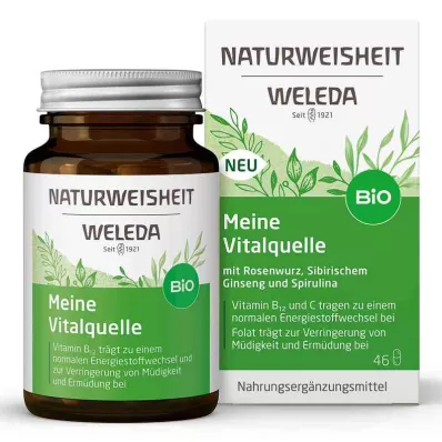 WELEDA Natural Wisdom My Vital Source Cápsulas, 46 Cápsulas WELEDA Natural Wisdom My Vital Source Cápsulas, 46 Cápsulas