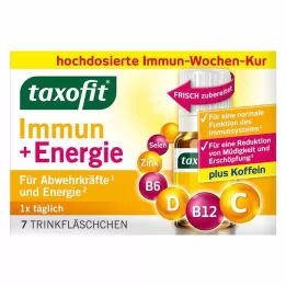 TAXOFIT Immune&amp;Ampolas de energia, 7X10 ml