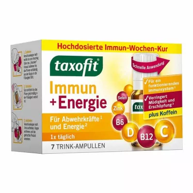 Taxofit Imune &amp; Ampolas Energéticas, 7X10 ml