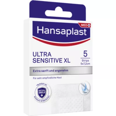 HANSAPLAST Penso para feridas ultrassensível 5x7,2 cm XL, 5 unid