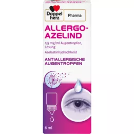 ALLERGO-AZELIND DoppelherzPha. 0,5 mg/ml colírio, 6 ml