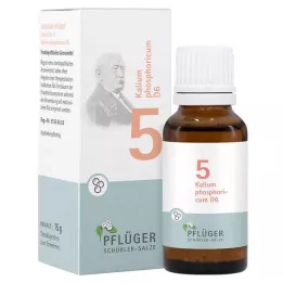 BIOCHEMIE Pflüger 5 Potassium phosphoricum D 6 glóbulos, 15 g