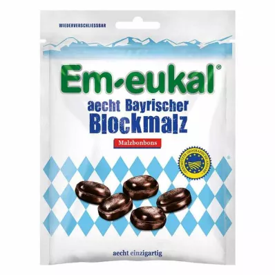 EM EUKAL rebuçados de malte aecht Bayrischer Blockmalz, 100 g