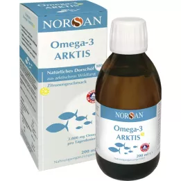 NORSAN Omega-3 Arctic com vitamina D3 líquido, 200 ml