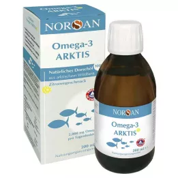 NORSAN Omega-3 Arctic com vitamina D3 líquido, 200 ml