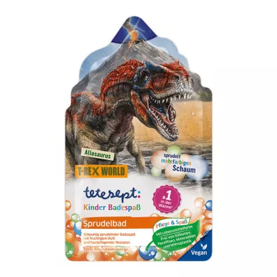 TETESEPT Banho de espuma divertido para crianças T-Rex World, 40 g TETESEPT Banho de espuma divertido para crianças T-Rex World, 40 g