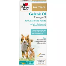 DOPPELHERZ para animais Óleo para articulações para cães/gatos, 250 ml