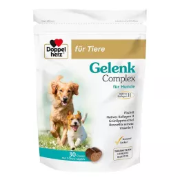 DOPPELHERZ para animais Joint Complex Chews para cães, 30 unidades