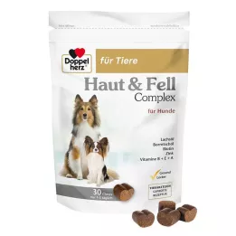 DOPPELHERZ para a pele dos animais&amp;Coat Compl. mastiga para cães, 30 unid