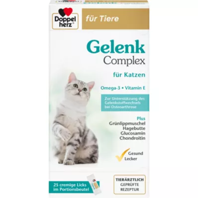 DOPPELHERZ para animais Complexo de juntas Port.B.f.cat, 25 unid